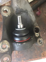 Mercedes W116 W123 W126 Front Lower Ball Joint Set (Left & Right) By WD Express
